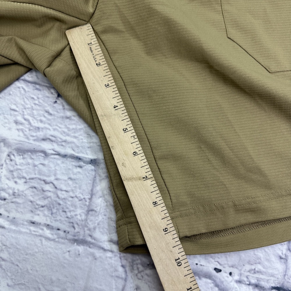 Champion Mens XL Khaki Tan Grid Texture Athletic Hiking Shorts 99185-4W5 - Picture 9 of 14